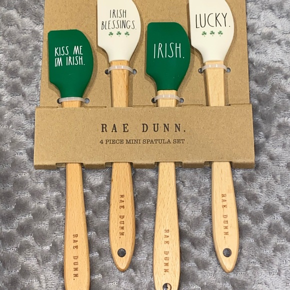Rae Dunn Mini Spatula set - Lucky Irish - Picture 2 of 4